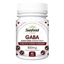 Gaba 800mg 60 capsulas Sunfood