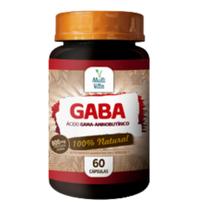 Gaba 800mg com 60 cápsulas Multiviita Gaba 800mg com 60 cápsulas Multiviita