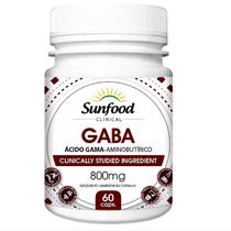 Gaba (Ácido Gama Aminobutírico) 800mg 60 cápsulas - Sunfood