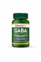 GABA Eurofito 200mg 60 cápsulas Ácido Gama-Aminobutírico GABA Eurofito 200mg 60 cápsulas Ácido Gama-Aminobutírico