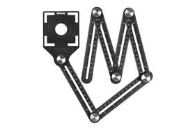 Gabarito Angular Metálico Multifunção Preto Gabarito Angular Metálico Multifunção Preto