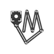 Gabarito Angular Multifunção Metálico - 61879 - Cortag