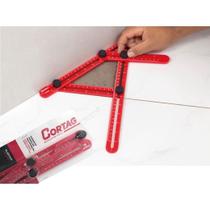 Gabarito Angular Multifunção Plástico CORTAG