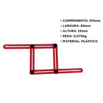 Gabarito Angular Multifunção Plástico - Marcação