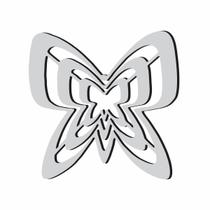 Gabarito Borboleta Patchwork Fuxico Régua Molde Acrilico