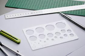 Gabarito de Círculos - Bolometro PEQUENO Equivalente Modelo D-1 Fenix