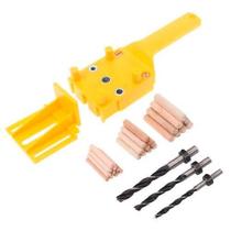 Gabarito De Furação Cavilhas Com Brocas 6, 8 E 10Mm Charb Gabarito De Furação Cavilhas Com Brocas 6, 8 E 10Mm Charb