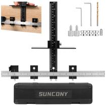 Gabarito de hardware de gabinete SUNCONY Aluminium Aluminium Alloy Pull Template