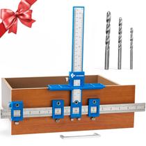 Gabarito de hardware de gabinete TBVHOMM Punch Locator Drill Guide