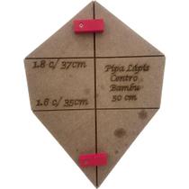 Gabarito De Madeira Para Confecção De Pipa Lápis 50 Cm Gabarito De Madeira Para Confecção De Pipa Lápis 50 Cm