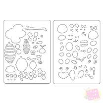 Gabarito de Marcação TEC - Ursos e Abelhas