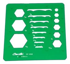 Gabarito De Parafusos Trident Desetec 4358