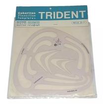 Gabarito Desenho Curvógrafo Trident D-7 Gabarito Desenho Curvógrafo Trident D-7