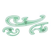 Gabarito Desenho D-14 Curva Francesa Trident