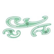 Gabarito Desenho D-14 Curva Francesa Trident