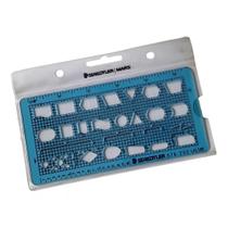 Gabarito Eletro Eletrônica Fluxogramas Staedtler E4 E12 E23