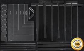 Gabarito Fio Cabelo 6 Esquadro 7 T Cartonagem Wire-o Acrilic