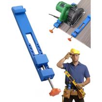 Gabarito, Fixação Rápida Para Serra Mármore Guia De Corte