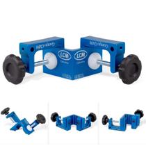 Gabarito Grampo Sargento Angular Morsa Canto 90 Graus Lcm