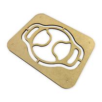 Gabarito Guia Tupia Fabrica Petisqueira Redondo Alça Madeira