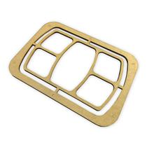 Gabarito Guia Tupia Fabricar Petisqueira Retangular Sem Alça Gabarito Guia Tupia Fabricar Petisqueira Retangular Sem Alça