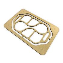 Gabarito Guia Tupia Fabricar Petisqueira Retangulos Divisões Gabarito Guia Tupia Fabricar Petisqueira Retangulos Divisões