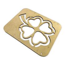 Gabarito Guia Tupia Fabricar Petisqueira Trevo 4 Folhas Gabarito Guia Tupia Fabricar Petisqueira Trevo 4 Folhas