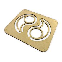 Gabarito Guia Tupia Fabricar Petisqueira Ying Yang Madeira Gabarito Guia Tupia Fabricar Petisqueira Ying Yang Madeira