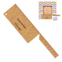 Gabarito Mdf Canto Perfeito Régua Para Caixas Cartonadas Scrapbook