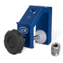 Gabarito Mini Jig Cavilhas 45 Graus 8mm para Chapas 15mm LCM