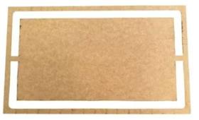 Gabarito Molde Mdf Cru De 6mm Personalizado Tábua Gabarito Molde Mdf Cru De 6mm Personalizado Tábua