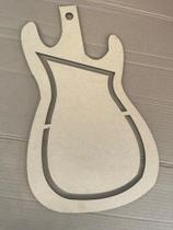 Gabarito Molde Para Petisqueira Personalizado Guitarra Mdf Cru 6mm