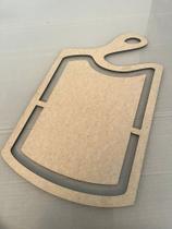 Gabarito Molde Personalizado Cabo Curvado Tábua Mdf Cru 6mm Gabarito Molde Personalizado Cabo Curvado Tábua Mdf Cru 6mm