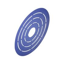 Gabarito Oval da We Care About 12,5 x 25,5cm