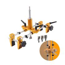 Gabarito Para Furacao de Fechaduras de Portas Com 3 Fresas