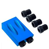 Gabarito Para Furos Chanfrados 6 A 10Mm Pocket Hole Jig