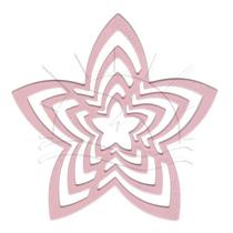 Gabarito para Fuxico Flores