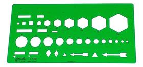 Gabarito Parafusos Trident Desetec 4360 Gabarito Parafusos Trident Desetec 4360