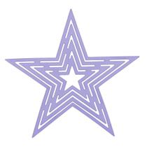 Gabarito Patchwork Estrelas