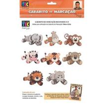 Gabarito Patchwork Toke e Crie Marcação Bichinhos