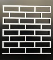 Gabarito Tijolinho Revestimento De Parede Pintura 60x60 Cm