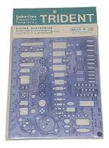 Gabarito Trident - Eletrônica - E 28 E28 E-28 E - 28 Gabarito Trident - Eletrônica - E 28 E28 E-28 E - 28