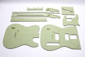 Gabaritos De Telecaster Hh Fender Em Mdf Ao Mestre Luthier