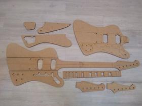 Gabaritos Guitarra Firebird Gibson Mdf Ao Mestre Luthier