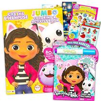 Gabby's Dollhouse Coloring Books for Girls ~ Pacote com Gabby's Dollhouse Jumbo Coloring and Activity Book, Imagine Ink, Princess Stickers, e muito mais (Gabby's Dollhouse Coloring Pack)