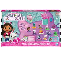 Gabby's Dollhouse conjunto 12 Mini Bonecos Meow Mazing Gabby's Dollhouse conjunto 12 Mini Bonecos Meow Mazing