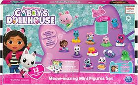 Gabby's Dollhouse Meow-Mazing Set com 12 Mini Fíguras Sunny