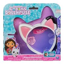 Gabby's Dollhouse Netflix - Tiara Orelhas Mágicas Musical Som E Luz - Sunny