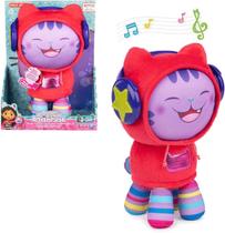 Gabby's Dollhouse - Pelúcia DJ Catnip - Sunny - 3915