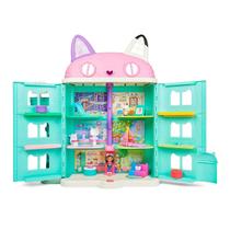 Gabbys Dollhouse Casa Mágica Infantil Playset Com Acessórios Sunny